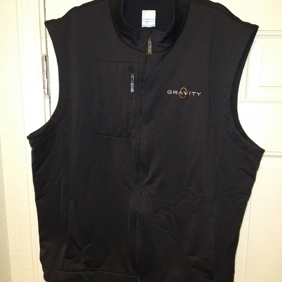 Callaway Weather Series Black Full Zip Golf Vest Men's sz XXXL Gravity Logo. - Picture 1 of 7